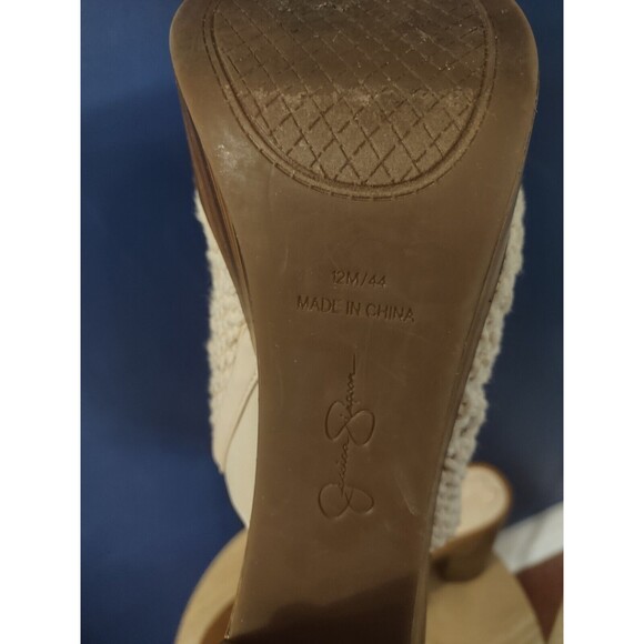 Jessica Simpson Women's Shelbie Block Heel Heeled Sandal Size 12 - Picture 7 of 8